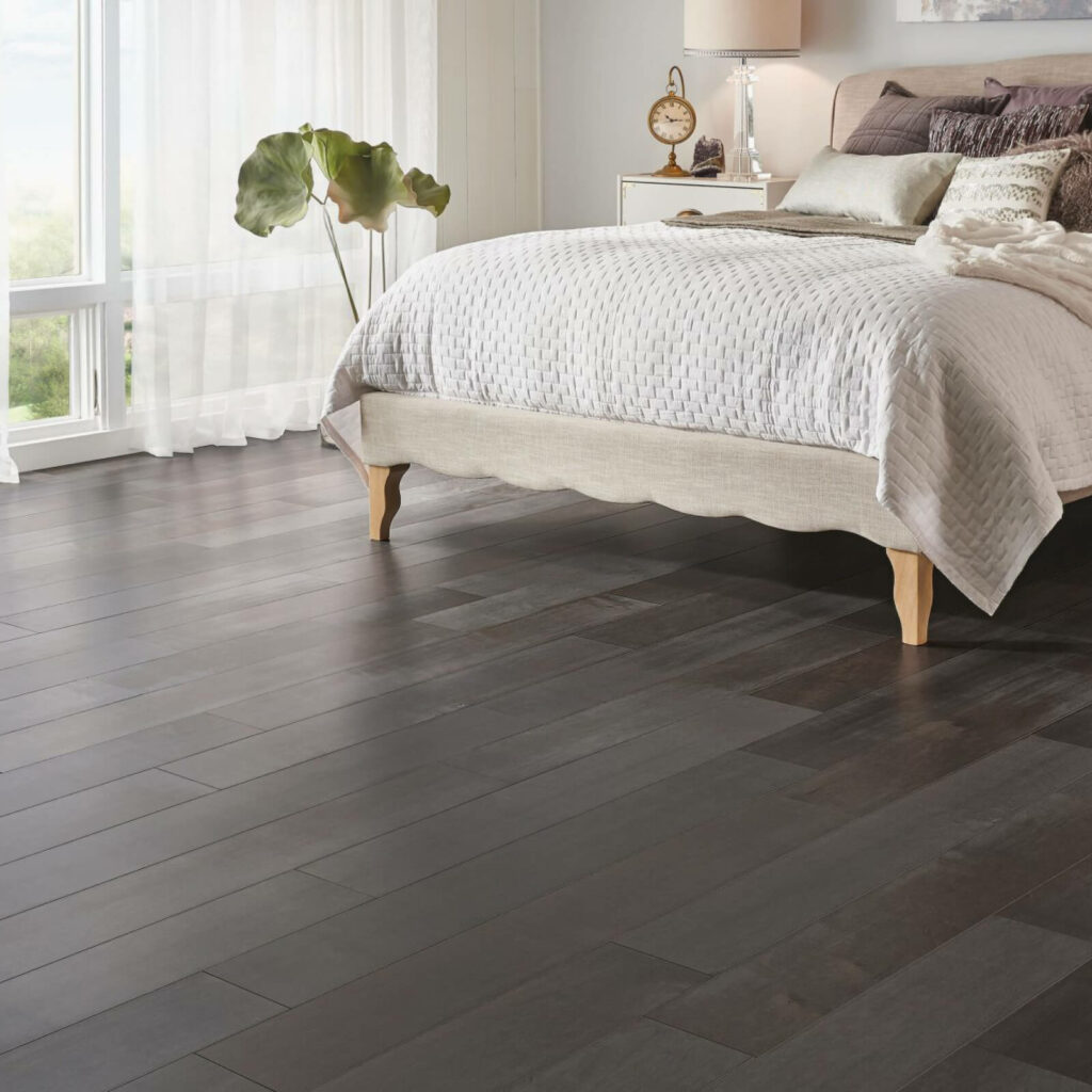 Bedroom hardwood flooring | Carpet Your World